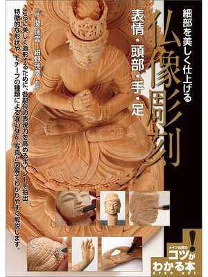 cover image of 細部を美しく仕上げる　仏像彫刻　表情・頭部・手・足